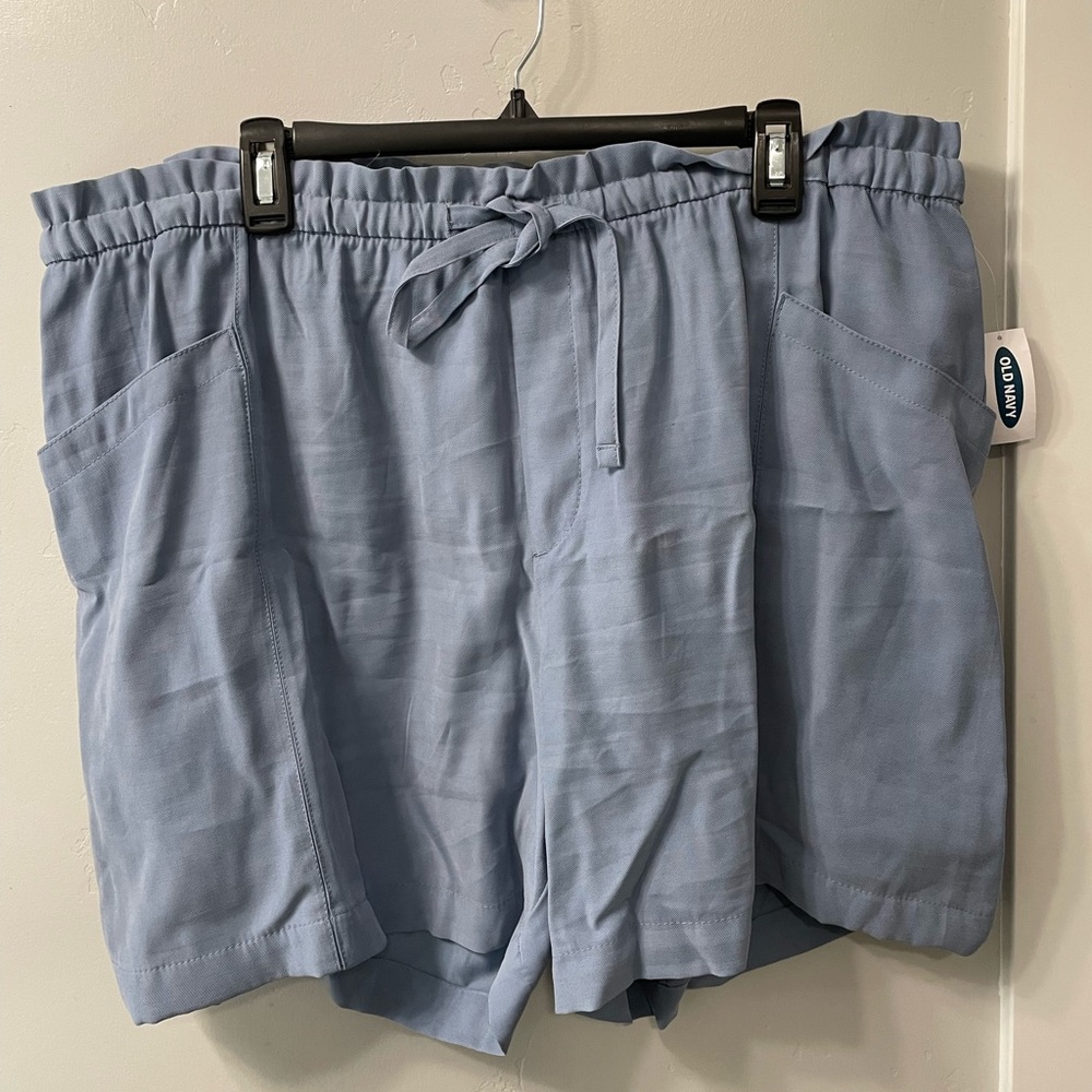 NWT DUSTY BLUE SHORTS